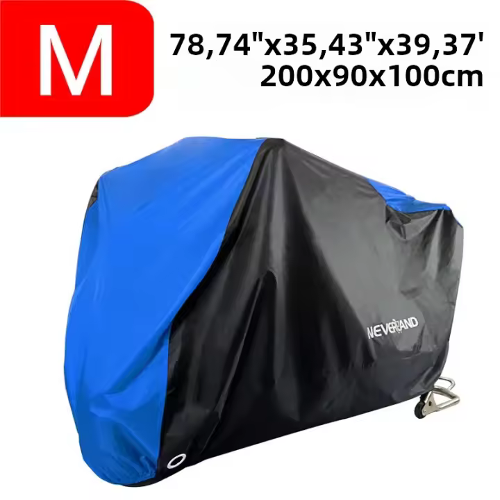 Cubierta Impermeable Para Motocicleta Protectora Contra Polvo Raining Nieve UV Para Scooter Tamaño M L XL XXL XXXL Material 190T Poliéster Taffeta Antiuv - 1