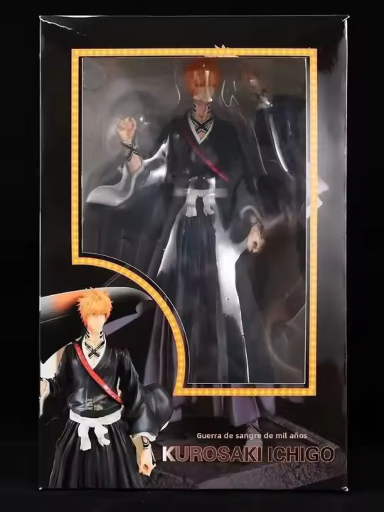 Figura De Anime 33CM Bleach Kurosaki Ichigo GK Estatua De Acción PVC Muñeca Articulada Juguete Modelo Regalo De Cumpleaños Para Niños - 1
