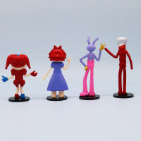 Set De 8 Figuras De Acción Anime El Circo Digital Ragatha Jax Pomni Muñecos De Colección PVC Decoraciones Para La Habitación Juguetes Para Adolescentes Y Adultos - details 13