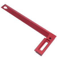 Regla De Ángulo Recto De Aluminio Para Carpintería Scribe L-Type Con Agujero Y Marcado Herramienta De Carpintería Para Trabajos De Madera - details 5