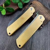 Cuchillo De Sobremesa Plegable De Supervivencia EDC Con Hoja Forzada Acero Inoxidable Para Carpintería Y Obras Manual New Forged Blade Folding EDC Survival Pocket Knife - details 4