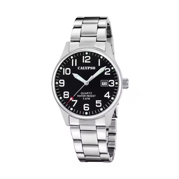 Calypso Watches Reloj Calypso K5860/4 Hombre Basic Negro Acero Inoxidable - 1