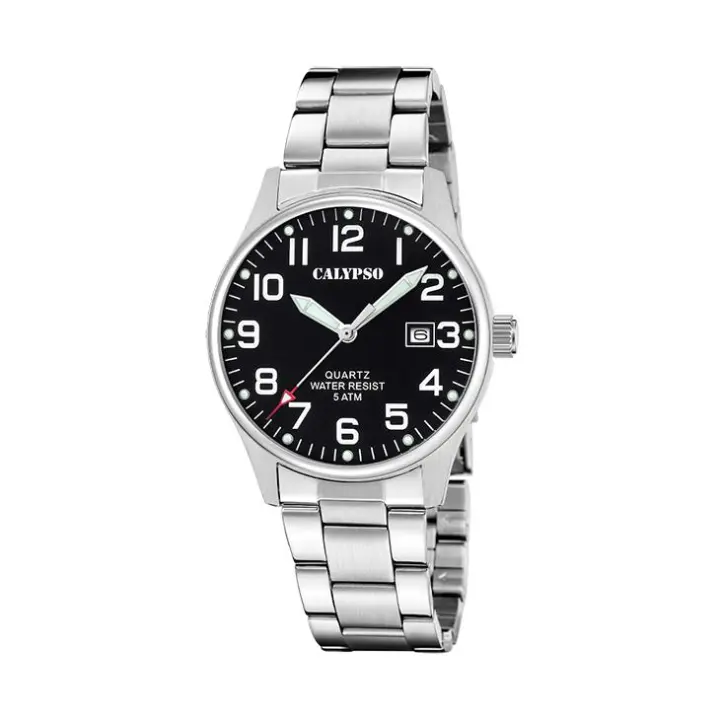 Calypso Watches Reloj Calypso K5860/4 Hombre Basic Negro Acero Inoxidable - 1