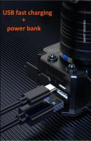 Linterna Frontal Recargable USB Super Brillante Con 5 Modos De Iluminación Pantalla Digital Para Pesca Al Aire Libre Y Camping - details 10