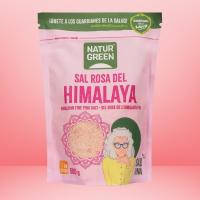 Sal Rosa del Himalaya Fina  Pack de 3x  500g  Sin refinar Rica en minerales  Uso culinario y nutricional  NATURGREEN - details 1