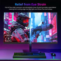 KTC Monitor Gaming 24 Pulgadas H24F8, 180Hz, FHD 1920 x 1080 Fast IPS Vertical Monitor, 1ms, HDR10 133% sRGB, FreeSync Computer Monitor, VESA 100 * 100, Luz azul baja, DP, HDMI, For FPS MOBA RPG MMORPG RTS Gaming - details 9
