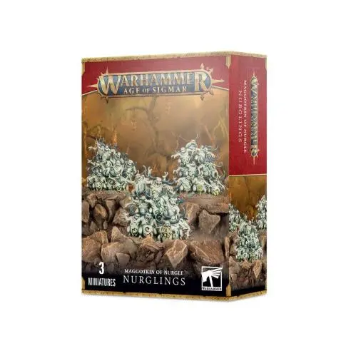 Miniaturas Maggotkin of Nurgle - Nurglings - Warhammer 97-18 - 1