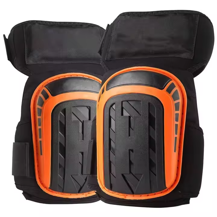 Pads De Rodilla Profesional De Goma EVA De Alta Resistencia Con Almohadillas De Gel Cómodas Y Correas Ajustables Para Trabajo Y Jardinería - 1