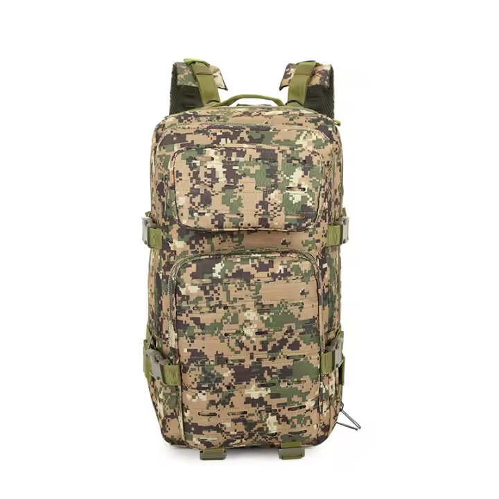Mochila táctica para montañismo al aire libre para hombre, bolsa de ataque, deportes, senderismo, militar, camping, camuflaje - 1