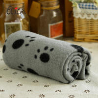 Manta para Mascotas con Estampados de Pata, Acabado Suave, Tapete con Estampados de Patas 3 Piezas Color al Azar(100x70cm) - details 0