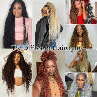 Extensiones De Cabello Sintético Profundo Onda Para Mujer 32 Pulgadas Rizadas Bohemias Enredos Oceánicos Cabello De Tejido Para Crear Estilos Diferentes - details 6