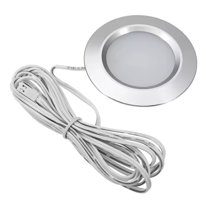 Luz De Techo Revestida 12V LED Para Barco Y RV Luz Redonda Ultrafina Para Iluminación Interior De Camper Small Downlight - 1