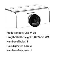 Soporte Magnético Para Coral De Acuario De Acrílico Marine Sources Para Vidrio De 15mm Con Agujeros Para Almacenamiento Y Plugs - details 3
