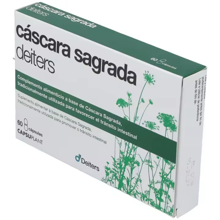Cascara Sagrada Deiters 200 Mg 60 Caps - 1