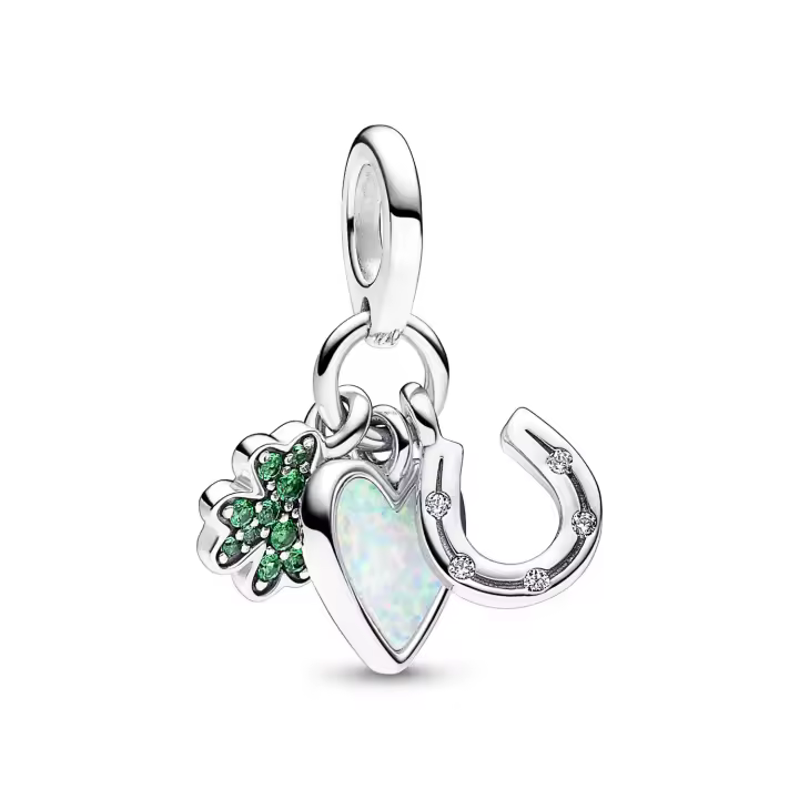 Charm colgante Pandora Moments 792755C01 triple - 1