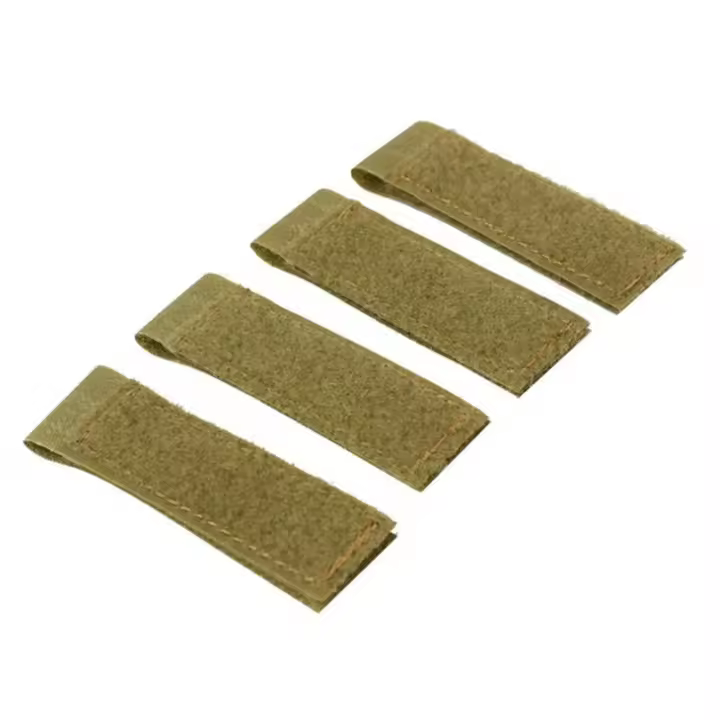 4pcs Adaptador Molle ID Parches Panel Chaleco Militar Accesorios Convertidor De Gancho Y Lazo Correa Ribera Para Mochila Y Chaleco - 1