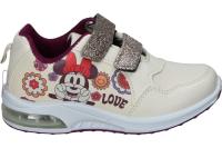 LEOMIL | Zapatilla Deportiva Minnie Mouse - Zapatillas Infantiles Diseño Minnie Mouse con Licencia Oficial – Sneakers de Niña Cómoda y de Alta Calidad – Zapatillas con Cierre de Velcro - Máxima sujeción - Modelo DM010055 - details 0