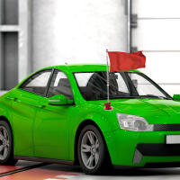 Soporte De Banda Magnética Para Coche Con Palo De Bandera Telescopio Y Soporte De Base De Goma Abs Para Montar En El Parachoques - details 3