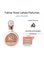 Lattafa Fakhar Rose Eau de Parfum 100 ml – Floral y Afrutado, Larga Duración, Elegante y Femenino, Ideal para Regalo - details 0