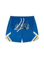 Shorts De Baloncesto De Malla Moda Con Toalla De Sudor Y Bolsillos Lateral Transpirables Para Entrenamiento Y Correr - details 23