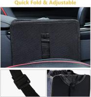 Cubo de basura plegable para Coche con Cordón ajustable, forros de basura para Coche, Bolsa de basura, organizador portátil impermeable para asiento de coche - details 2