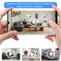 Cámara De Seguridad Mini Para El Hogar WiFi Inalámbrica Con Vistas Remotas Nanny Cam Super Pequeña Y Vida Útil De La Batería Longitudinal - details 4