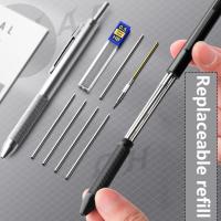 Bolígrafo Multifunción 4 En 1 De Metal Con Sensor De Gravedad Para Estudiantes 3 Colores Mezcla De Bolígrafo De Bola Y Lápiz Mecánico Estuche De Firmas - details 21