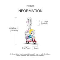 Encanto De Plata De 925 Para Pulsera Con Barco De Paseo Y Corazón Joyería Fina Para DIY Regalo Con Cuentas De Papel Y Rosas - details 185