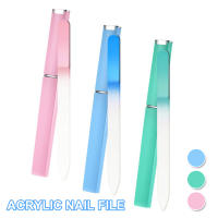 3pcs Archivo De Uñas De Vidrio Crystal Con Estuche Lavable Y Reutilizable Herramienta Profesional De Manicura Para Mujeres Y Niñas Regalos - details 7