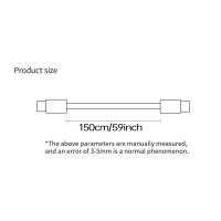 Cable De Datos Telescópico NNBILI 4 En 1 65W 6A USB C Para Cargador Rápido Compatible Con iPhone 15 14 13 12 Cable USB De Primavera - details 7