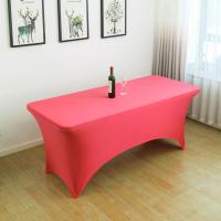 Enagua De Mesa Elástica Para Boda Fiesta Cumpleaños Decoración De Mesa Al Aire Libre Barra De Cócteles Telas De Tule Impermeables De Poliéster/Celulosa - details 9