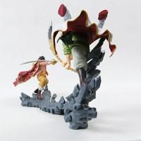 Figura De Acción Anime One Piece 10cm Edward Newgate Vs Goyle D Roger Duel Collectible Souvenir Toy Regalo De Cumpleaños Para Niños Y Niñas Modelo PVC Unisex - details 2