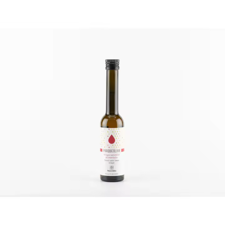 Parqueoliva Vinagre Dulce de Membrillo. Premio Vinavin Oro internacional. Sierra de la subbética Córdoba. Botella 250 ml. - 1