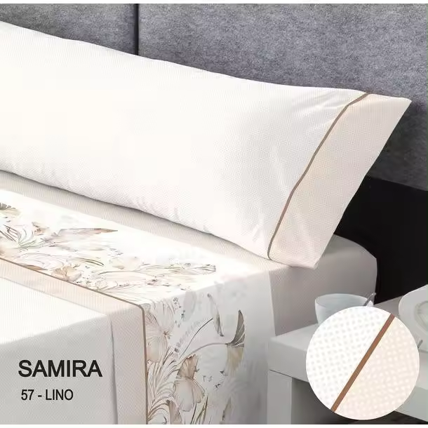 Juego Sábanas Samira Lino Catotex  | Máxima Calidad - 1