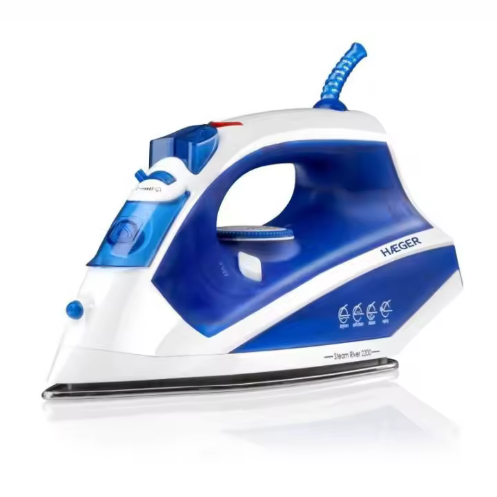 Plancha de Vapor Haeger Steam River 2200 - Potente Vapor - 1