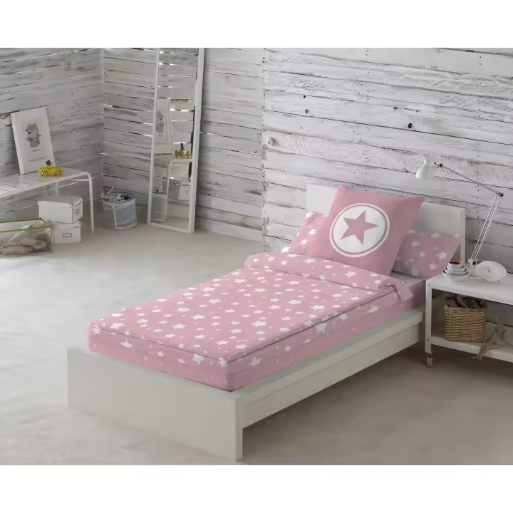 SACO NORDICO INFANTIL 100% ALGODÓN SIN RELLENO IVETT B PINK COOL KIDS FABRICADO EN ESPAÑA - 1
