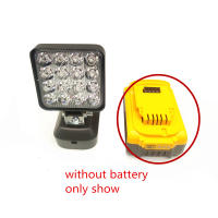 Luz De Trabajo LED 48W Torcha Compatible Con Herramientas Cordless Makita Dewalt Milwaukee 20V Reparación De Automóviles Con Batería - details 8