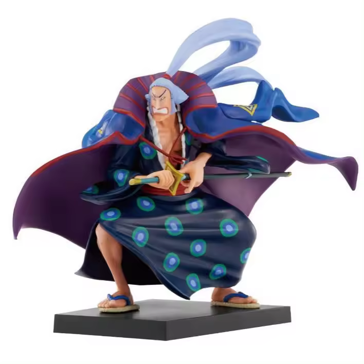 Figura Ichibansho Denjiro The Nine Red Scabbards is Here One Piece 13cmFigura  Coleccionable - Idea de Regalo- Mercancia Oficial - Juguetes para Niños y Adultos - Movies Fans - Muñeco para Coleccionistas y Exposición - 1