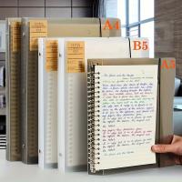 Cuaderno De Enseñanza Con Anillas De Metal Reemplazable A5/B5/A4 Para Estudiantes Y Oficina Con Divisores Hojas Sueltas Para Diario - details 0