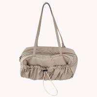 Bolso De Hombro Para Mujer APWIKOGER Pleated Multipropósito Satchel Solido Capacidad Grande Ligero Bolso De Viaje Casual - details 4