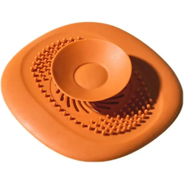 Tapón de drenaje de silicona universal, tubo de baño de silicona Ter Drenaje Catcher Plug Ter, tapones de drenaje de ducha de silicona para cocina, baño y lavandería - 1