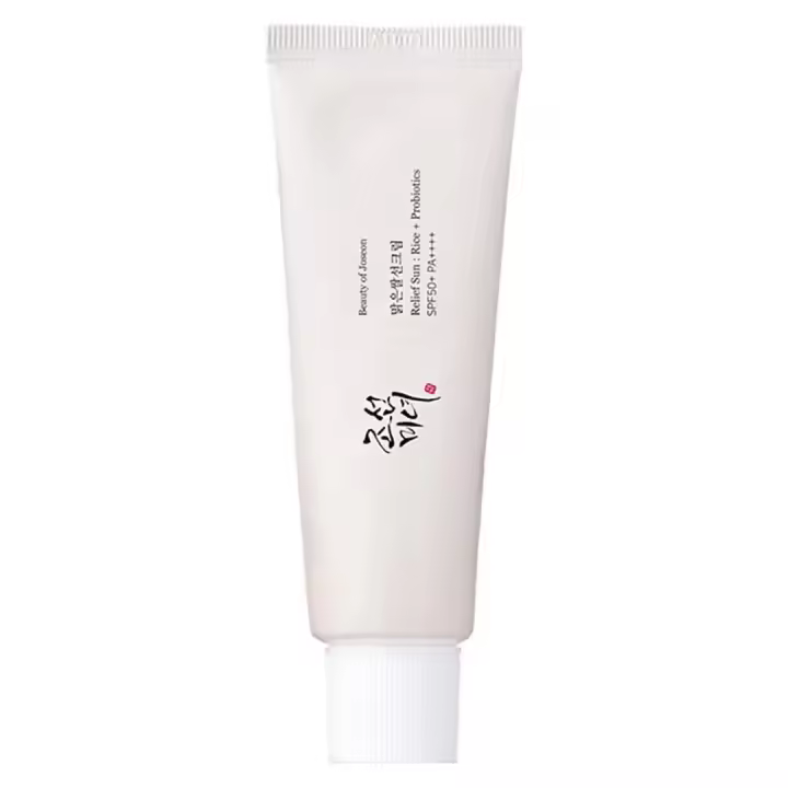 Beauty of Joseon Relief Sun SPF50 50 ml – Protector Solar Arroz + Probióticos, Ligero e Hidratante - 1