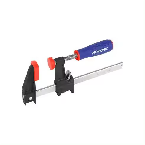 Sargento de Apriete de Embolo 30 Cm Workpro - Herramienta para Taller y Bricolaje - 1