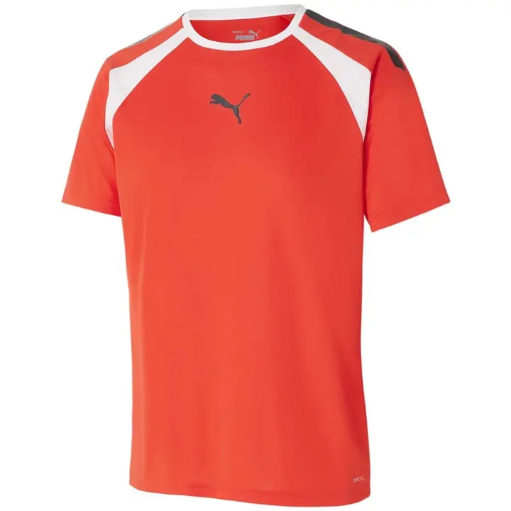 Camiseta de Manga Corta Puma  para unisex en color rojo - 1