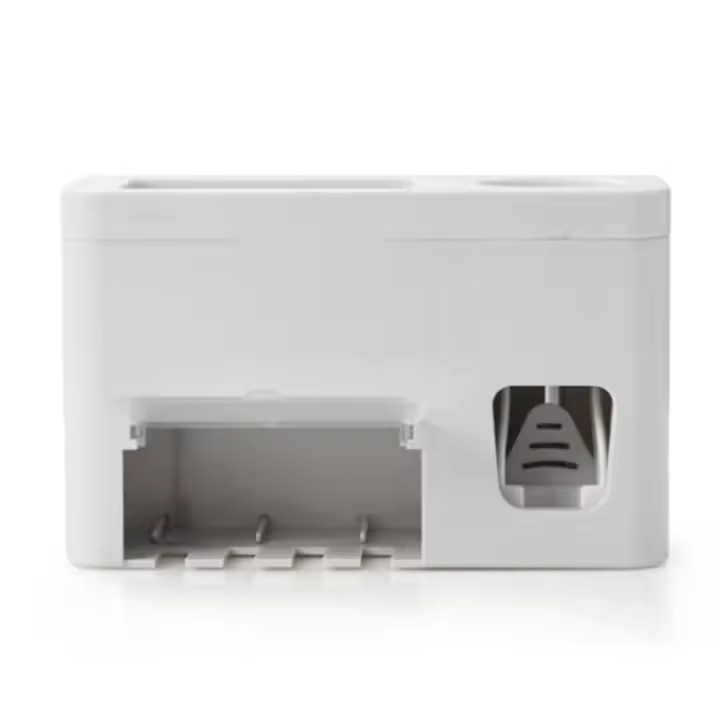 Exprimidor de pasta de dientes automático, dispensador de pasta de dientes montado en la pared, funcional - 1