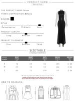 Vestido De Cuero Sintético Sin Mangas Para Mujer Cuello Alto Sólido Estilo Callejero Clásico Largo Cuerpo En Primavera/verano - details 0