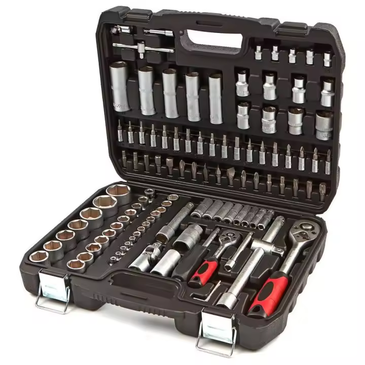 JOMAFA ESTUCHE DE HERRAMIENTAS AUTOCLE 1/4" Y 1/2", 108 PIEZAS", 108 PIEZAS - 5360 - 1