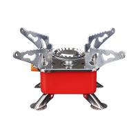 Mini estufa de camping, portátil , plegable, resistente al viento, de gas, ideal para camping, senderismo y viajes - details 5