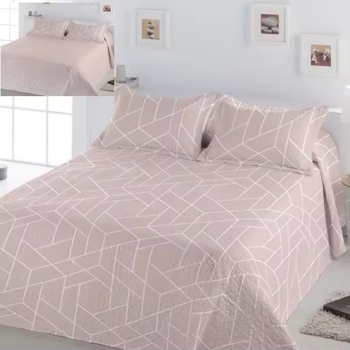 Colcha Bouti Verano Reversible Suri Nude Dhestia Home Comprar Colcha Bouti de Verano Reversible Suri Nude 00179_14 - 1