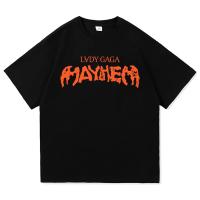Camiseta De Algodón Para Hombre Estampada Con Diseño De Álbum Mayhem De Lady Gaga Camiseta Casual De Manga Corta Cuello Redondo - details 4